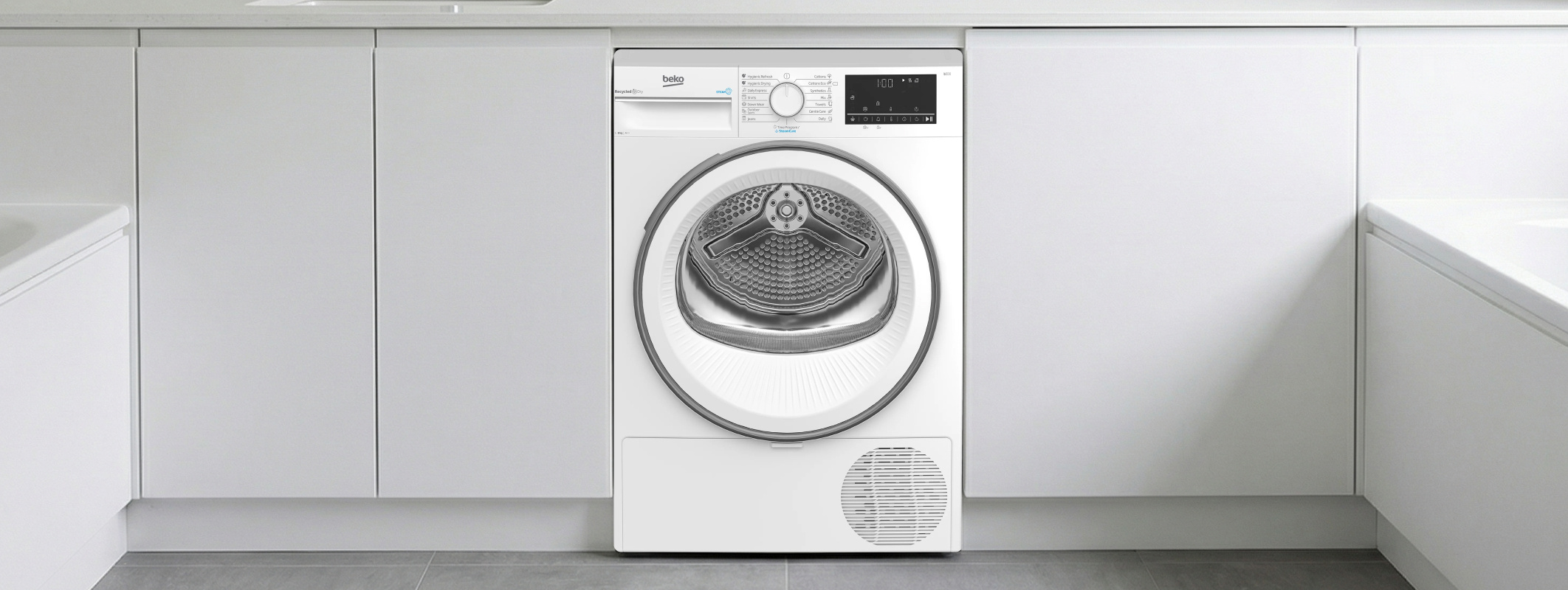 Обзор сушильной машины Beko B3T68230